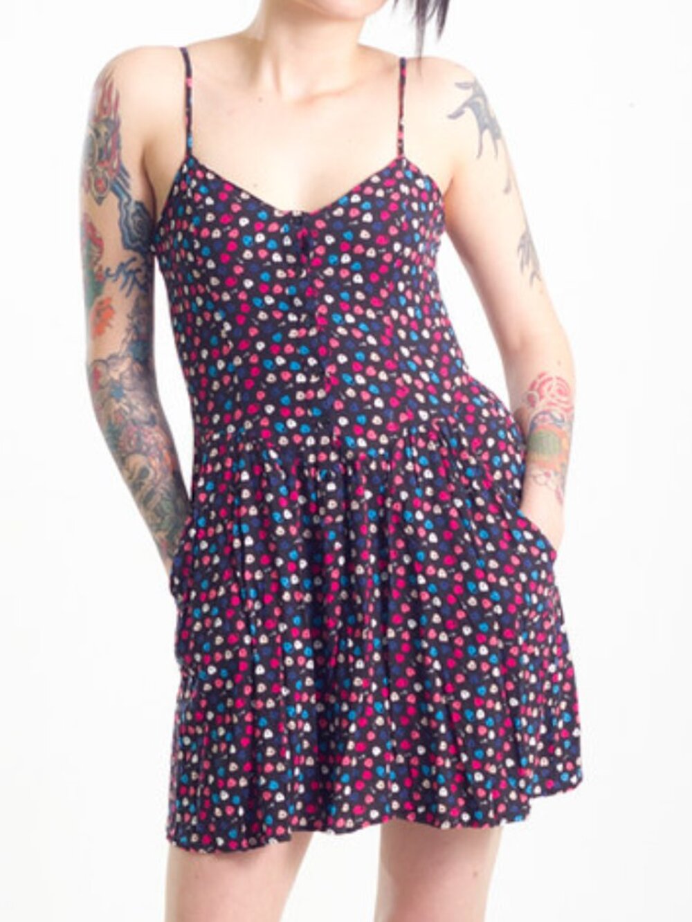 H&M Divided heart lock dress - 4